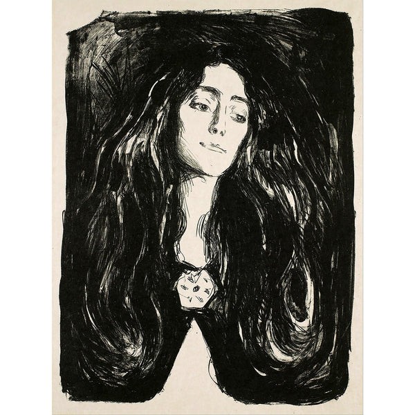 The Brooch. Portrait Eva Mudocci, Reproduction