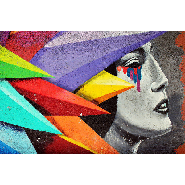 Man Face, Graffiti
