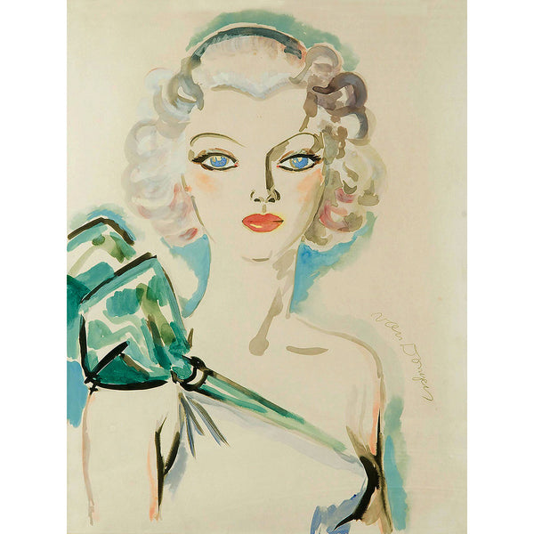 Woman's portrait (1921), Reproduction