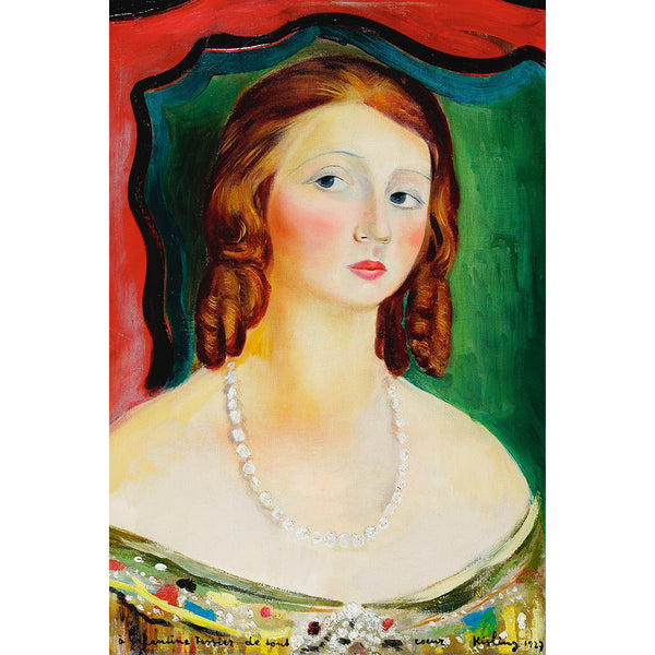 Portrait De Valentine Tessier, Reproduction