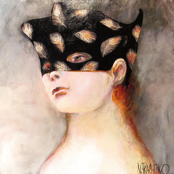 Woman Portrait, Abstract Contemporary Art
