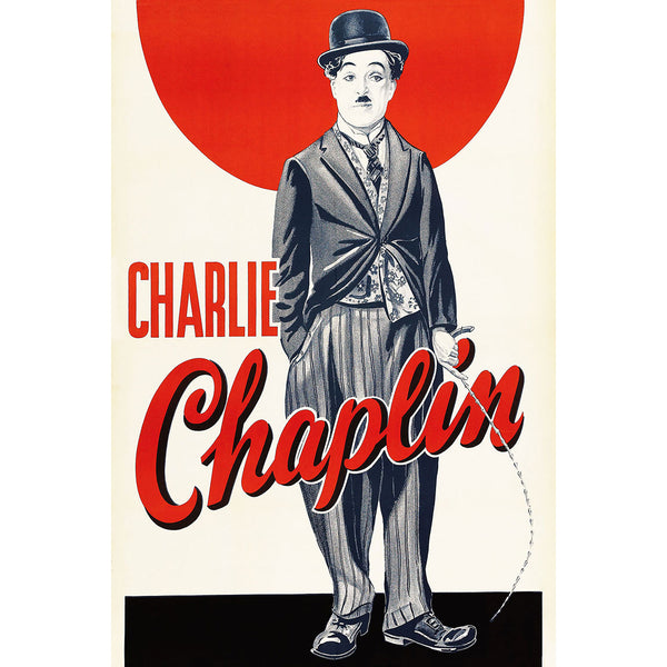 Charlie Chaplin, Vintage Movie Poster