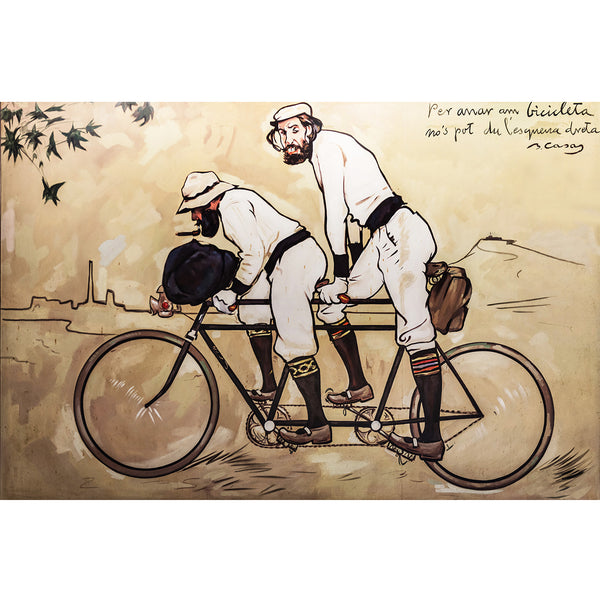 Ramon Casas and Pere Romeu on a Tandem, Reproduction