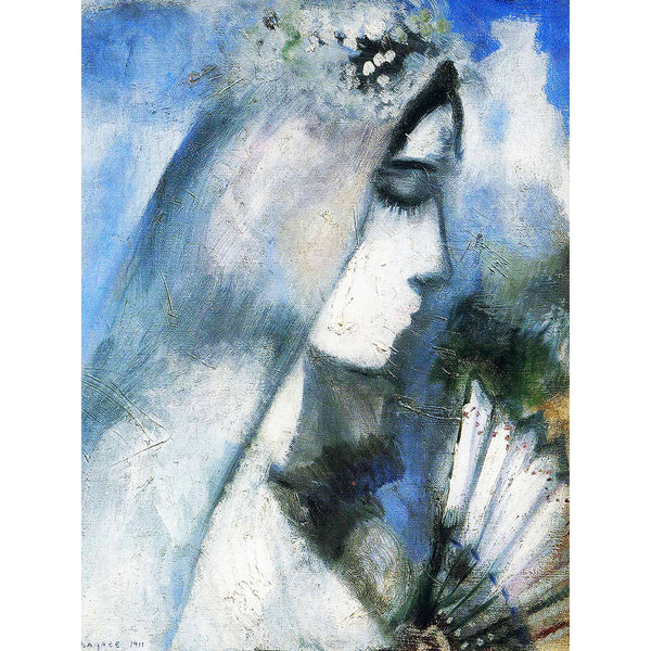 Bride With a Fan, Reproduction