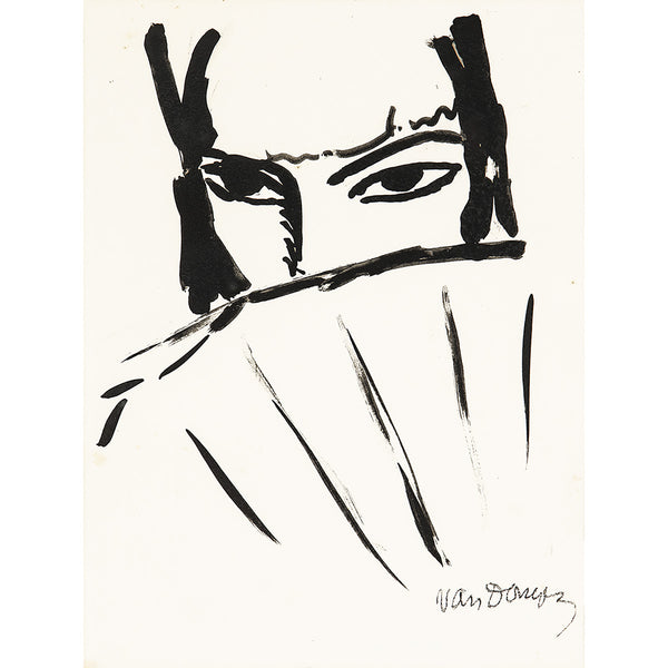 Woman with Fan (1922), Reproduction