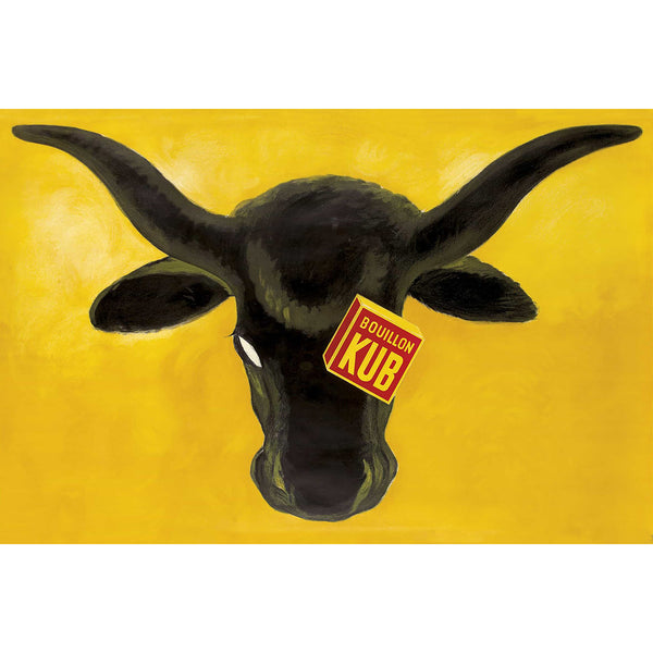 Bouillon Kub, Vintage Advertising Poster