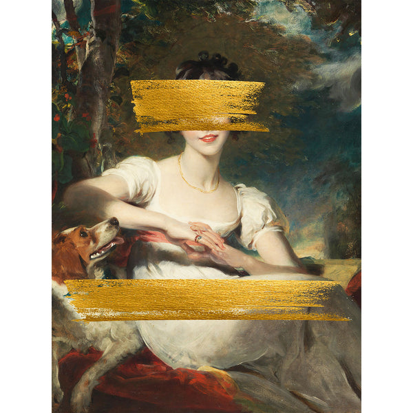 Gold Lady, Altered Art