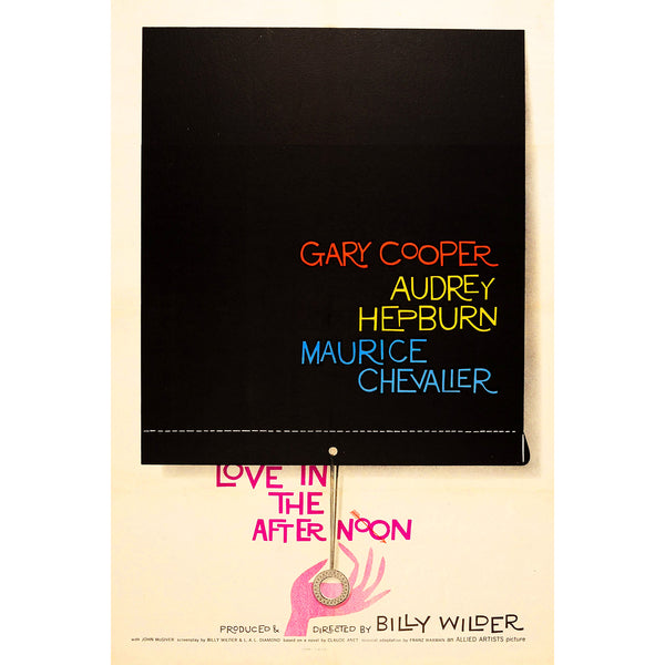 Love In The Afternoon, Movie Poster