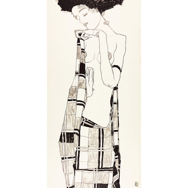 Portrait of Gerti Schiele, Reproduction