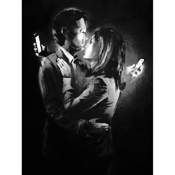 Banksy Mobile Lover, Graffiti
