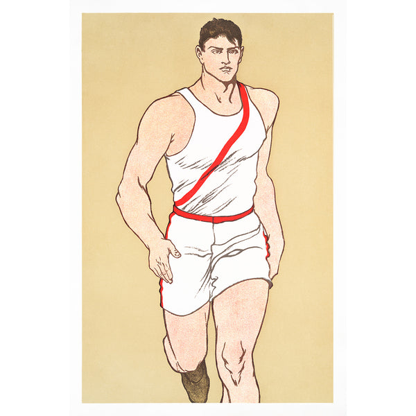 Runner (1908), Vintage Poster