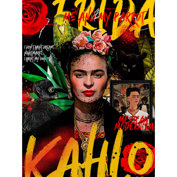 Frida Kahlo, Pop Art Poster