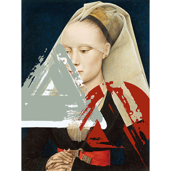 Portrait of a Lady by Rogier van der Weyden, Altered Art