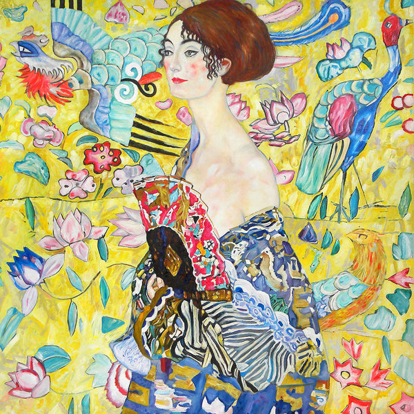 Lady With Fan, Reproduction
