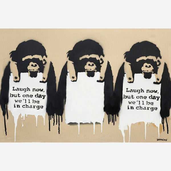 Monkeys Laugh Now, Graffiti Street Art