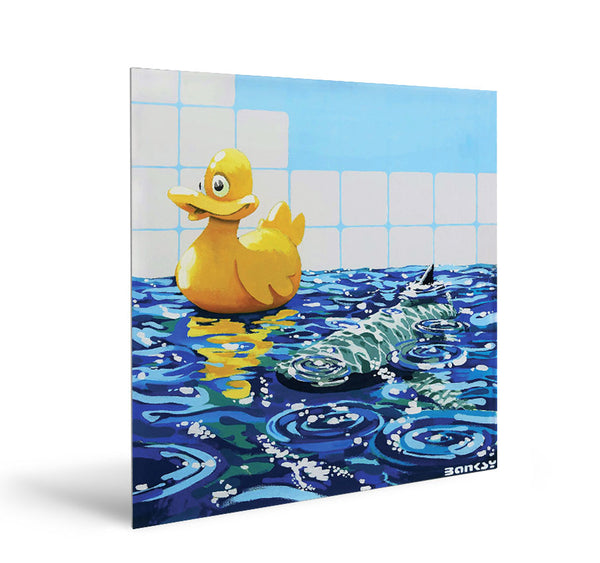 Banksy Rubber Duck, Graffiti