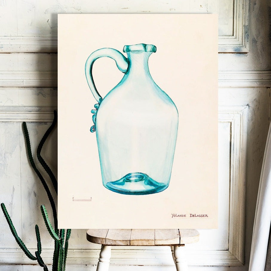 Jug (ca.1936), Vintage Poster by Yolande Delasser