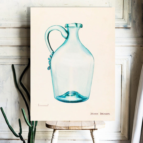 Jug (ca.1936), Vintage Poster by Yolande Delasser