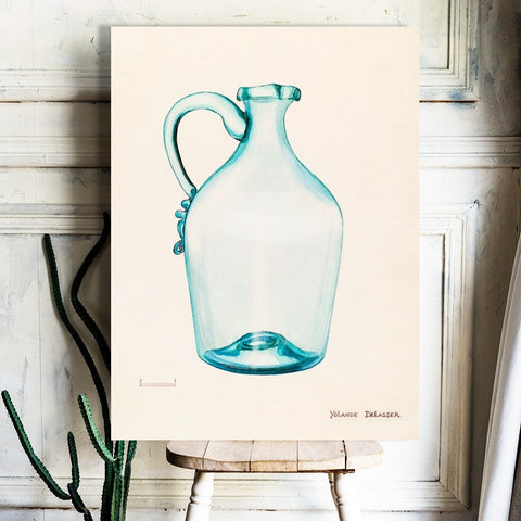 Jug (ca.1936), Vintage Poster by Yolande Delasser