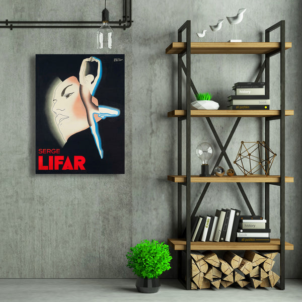 Serge LIFAR Vintage Ballet Poster