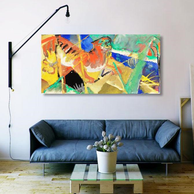 Tiger in Jungle, Reproduction