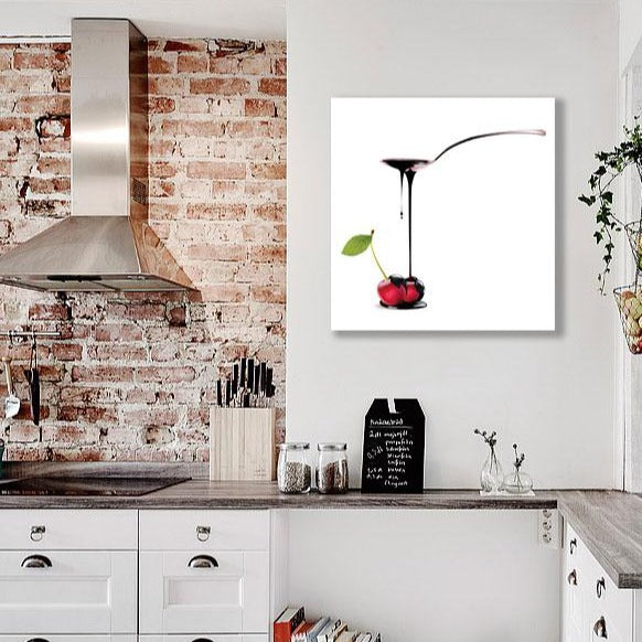 Chocolate and Cherry, Painting