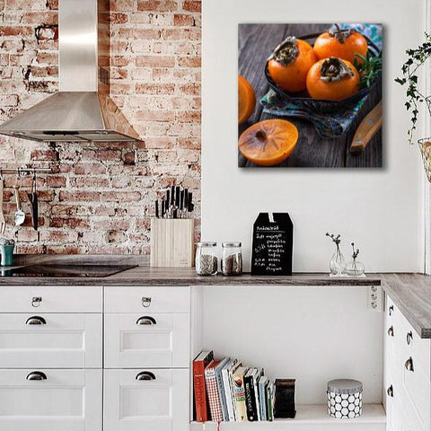 Still Life with Persimmons, Food Photography