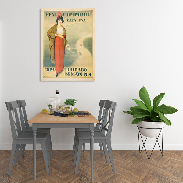 Poster Real Automóvil Club De Cataluña, Reproduction