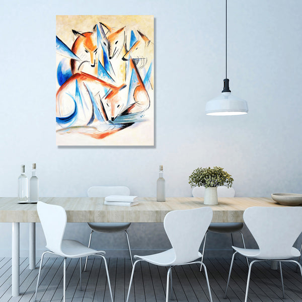 Four Foxes, Reproduction