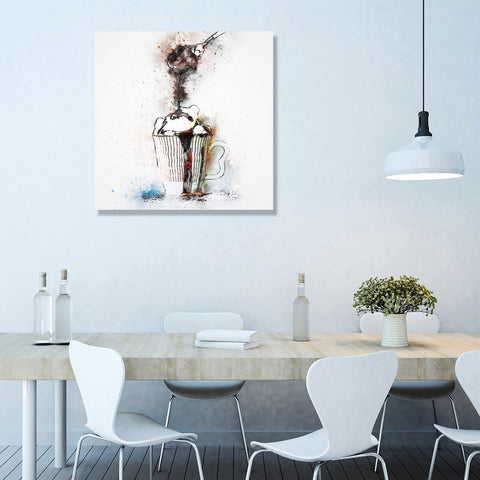 Spoonful, Watercolor Art