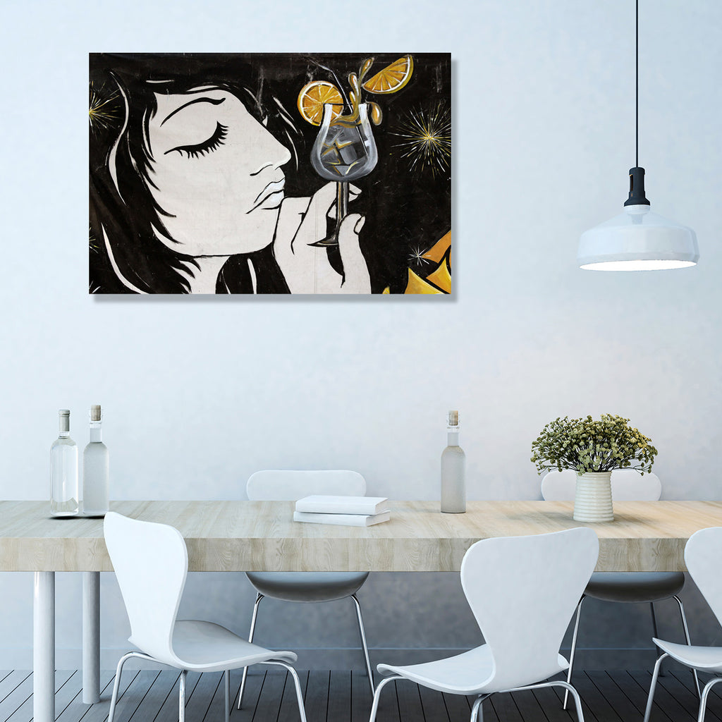Cocktail Girl, Street Art