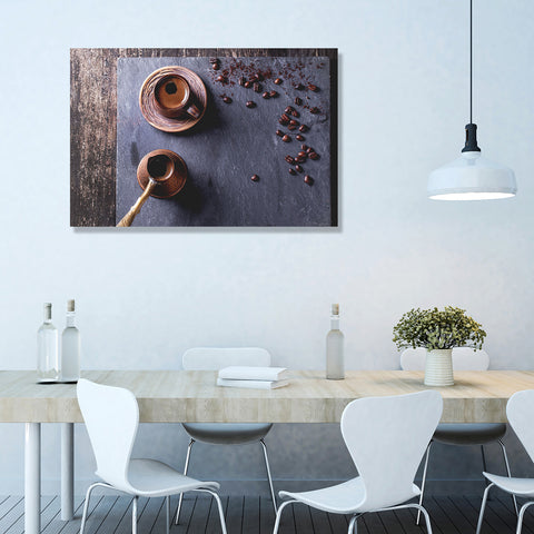 Coffee Beans with Cup, Photography