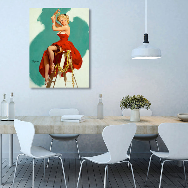 Pin-Up Girl, A Put-Up Job