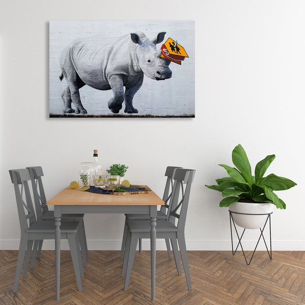 Rhino Traffic, Street Art
