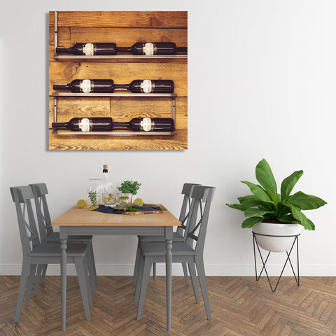 Bottles of Wine, Kitchen Art