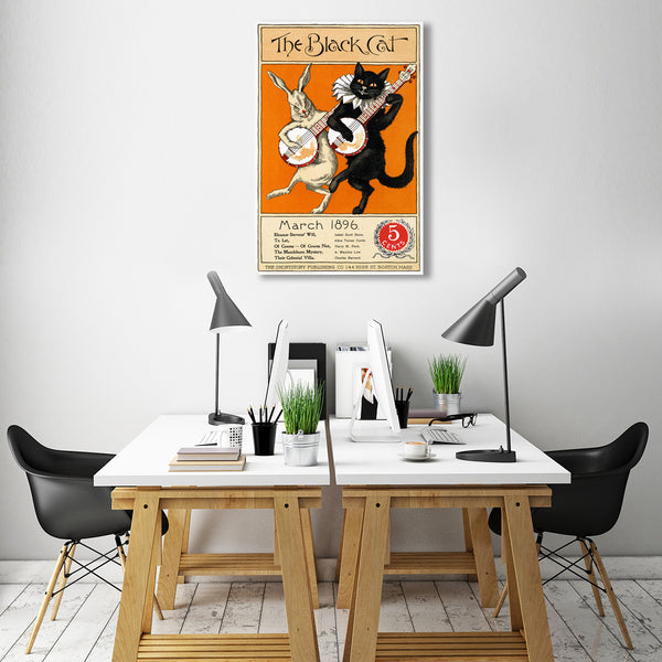 The Black Cat Vintage Magazine Cover