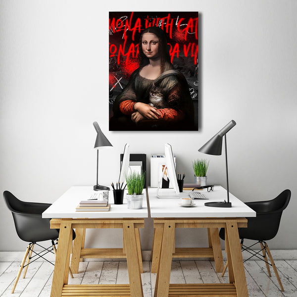 Mona Lisa (Gioconda), Pop Art Poster