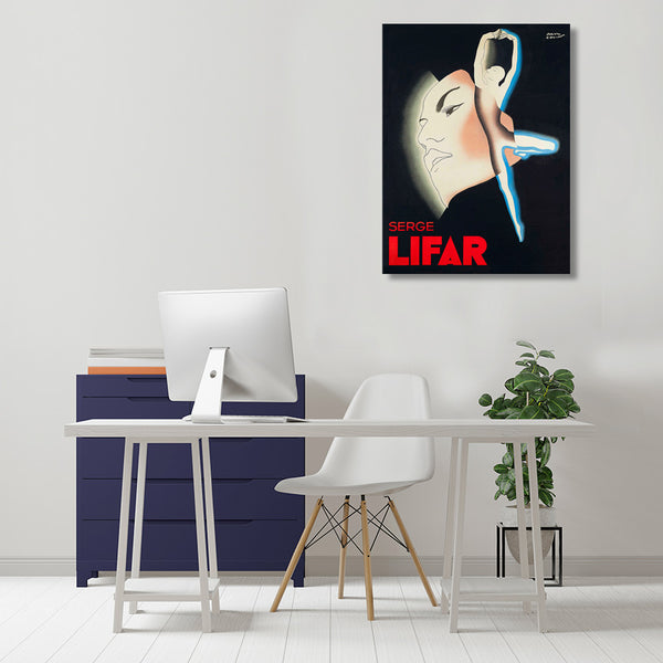 Serge LIFAR Vintage Ballet Poster