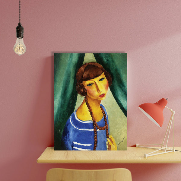 Portrait of Marguerite Gros (1919), Reproduction