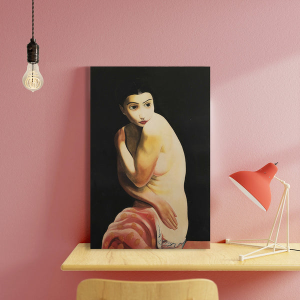 Nu. Naked Woman Portrait, Reproduction