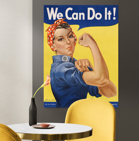 We Can Do It (Rosie the Riveter), Vintage Poster