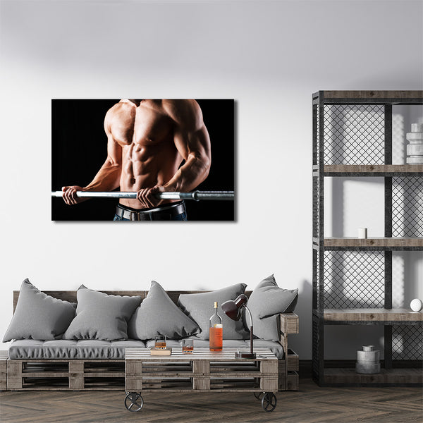 Barbell Workout, Sport Photography