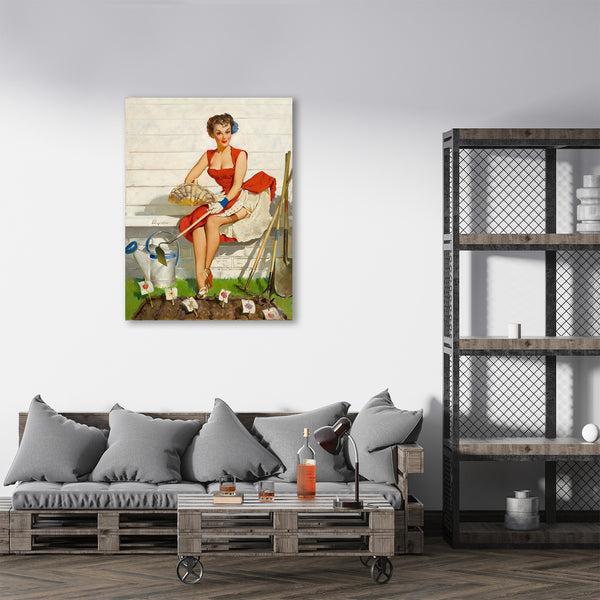 Pin-Up Girl, Girl in the Garden