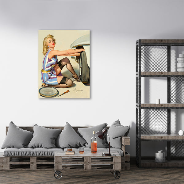 Pin-Up Girl, Tire Quick Change