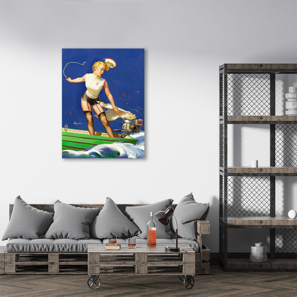 Pin-Up Girl, Boating Girl