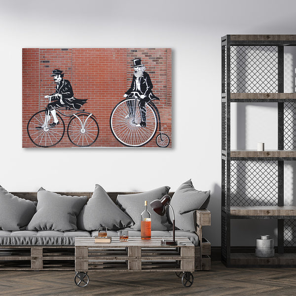 Retro Bicycle, Graffiti