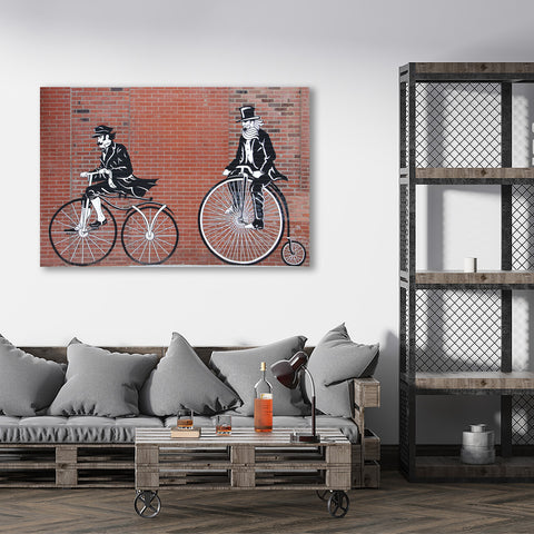 Retro Bicycle, Graffiti