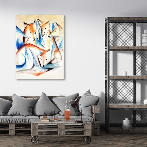 Four Foxes, Reproduction