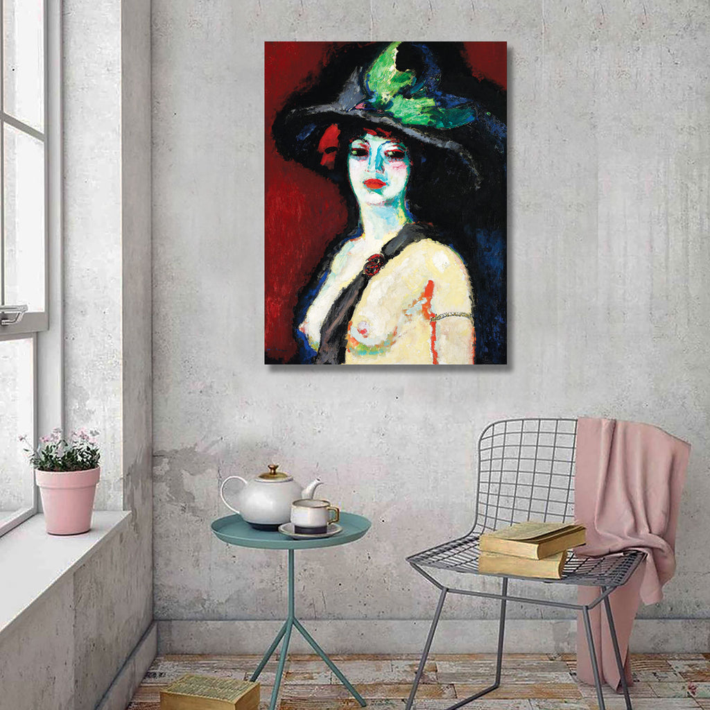 Woman With Sombrero (1906), Reproduction