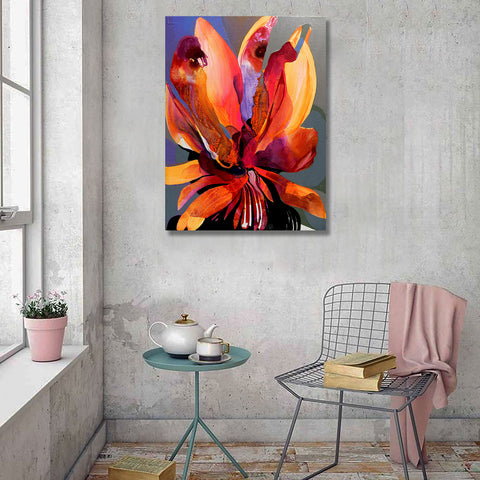 Flower D, Abstract Contemporary Art